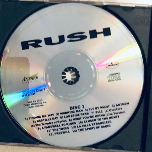 Oct. 1990 RUSH: CHRONICLES 2 CDs - Picture 5 of 10